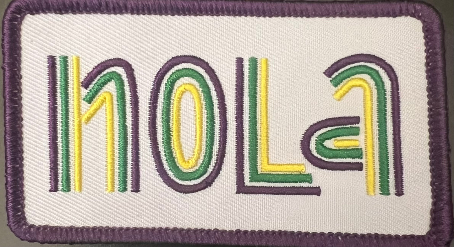 Mardi Gras- Celestial Yellow perforated