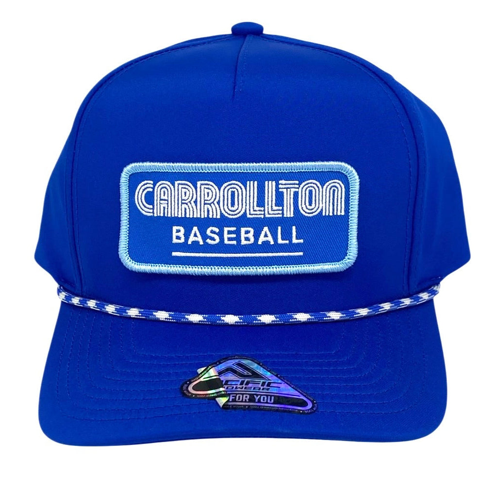 Carrollton Baseball- Royal Blue Patch