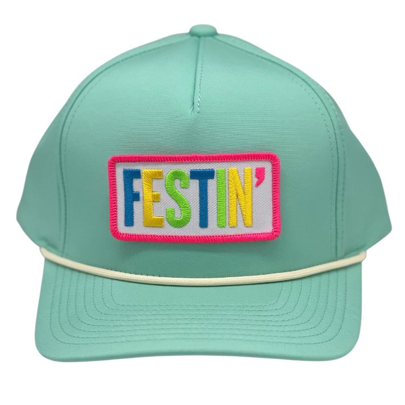 FESTIN' Neon Patch Hats