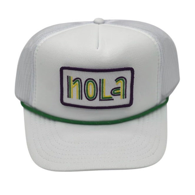 Mardi Gras- White nola (original colors)