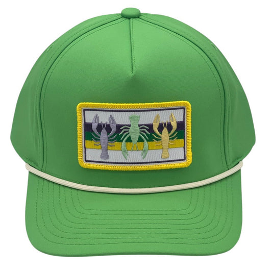 Mardi Gras- Retro Green