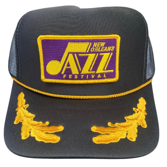 Jazz Fest Hats- Throwback Captain's Hat