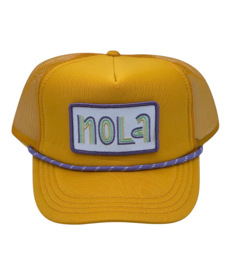 Mardi Gras- Gold nola (pastel)