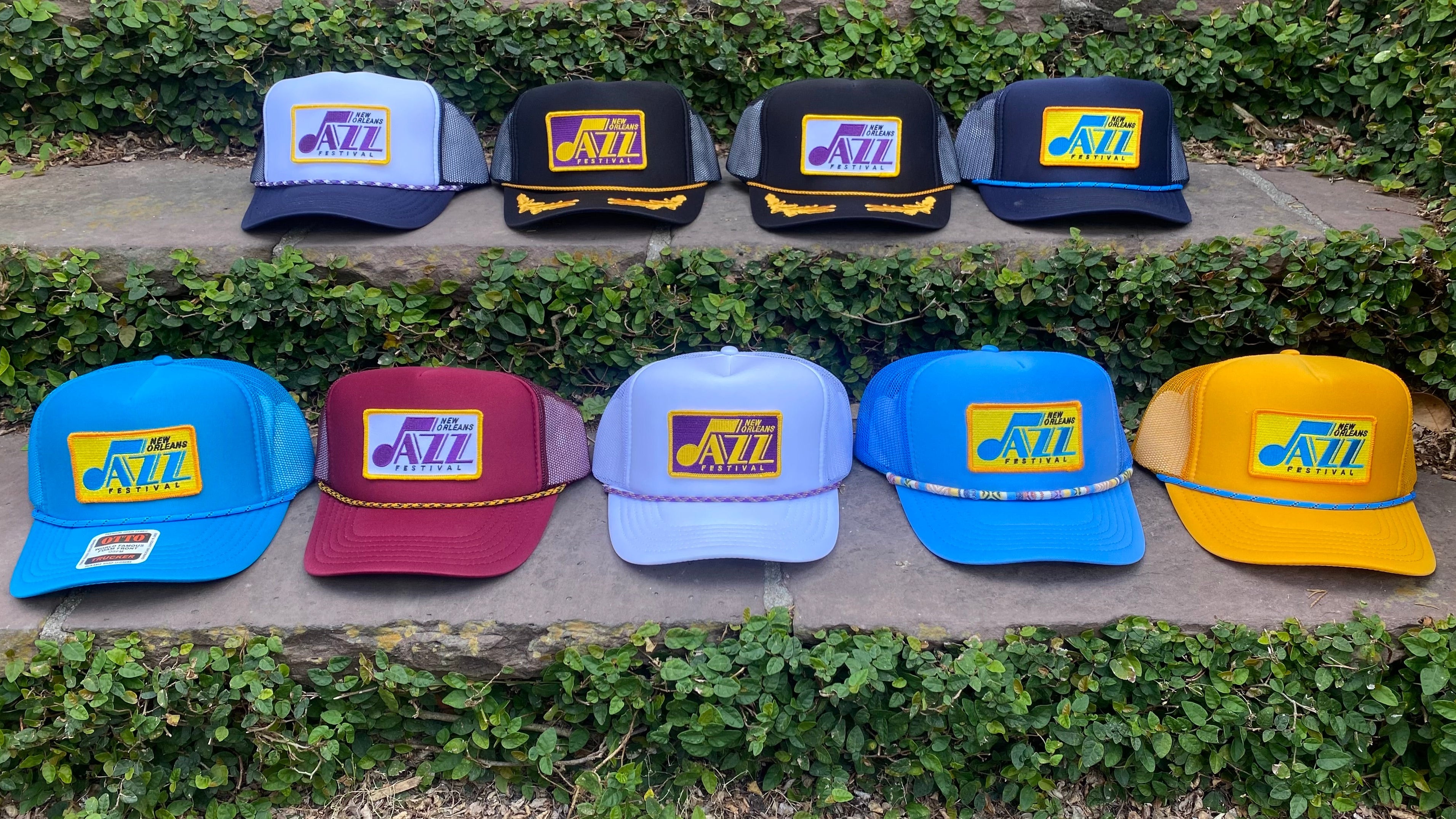 Jazz Rapper Hat Jazz Fest Hats- Throwback – NOLA Truckers