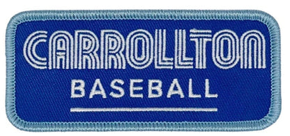 Carrollton Baseball- Royal Blue Patch