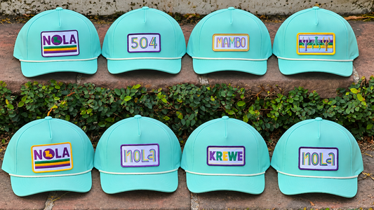 Mardi Gras Hat- Mint Series